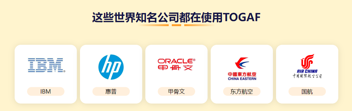 知名公司用TOGAF.png