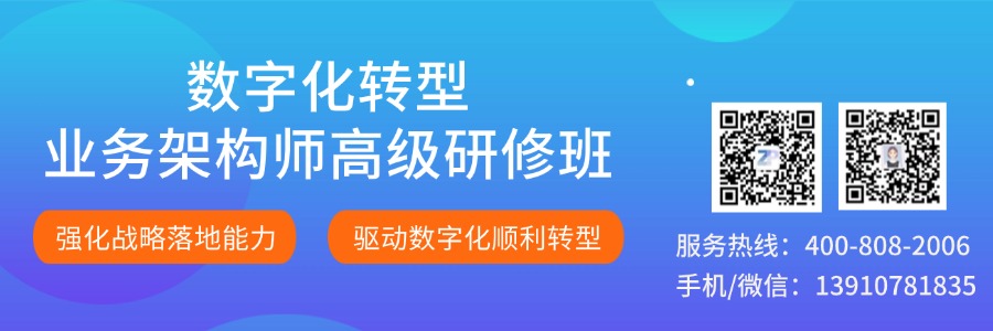 数字化转型业务架构师高级研修班