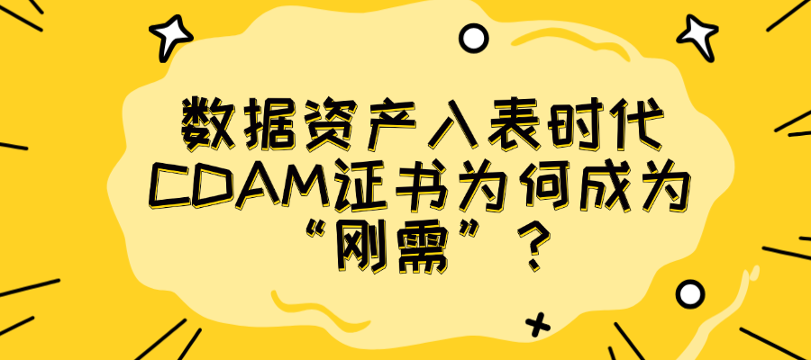 一个月内咨询量翻倍，CDAM数据资产管理师凭什么成为职场新宠？